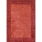 Henley Border Cranberry Border Rug