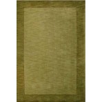 Henley Border Green Dark Green 9' x '12 Border Rug