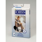 Jobst For Men 15 20 Mm Hg Moderate Support Closed Toe Knee Highs - Black