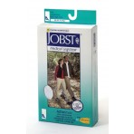 Jobst Activewear 20 - 30 Mmhg Firm Support Unisex Athletic Knee Highs - Cool White