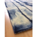 Handmade Wool Modern Navy Blue 5' x 8' CH-TDLC-1 Area Rug