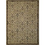 Martha K26 Ivory Ivory 9' x '12 Oriental Rug