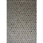 Kyle Cowhide KCZ0211 Ivory Grey Contemporary Rug