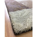 Handmade Wool Modern Beige/ Brown 5' x 8' lt1105 Area Rug