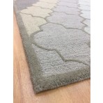 Handmade Wool Modern Beige/ Brown 5' x 8' lt1193 Area Rug