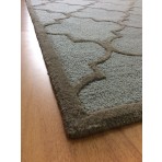 Handmade Wool Modern L.Blue/ Brown 5' x 8' lt1203 Area Rug