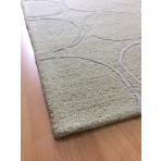 Handmade Wool Modern Beige/ Ivory 5' x 8' lt1221 Area Rug