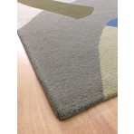 Handmade Wool Modern Beige/Brown 5' x 8' lt1288 Area Rug
