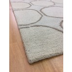 Handmade Wool Modern Gray/ silver 5' x 8' lt1296 Area Rug