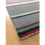 Handmade Wool Modern Beige/ Gray 5' x 8' lt1438 Area Rug
