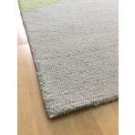 Handmade Wool Modern Rust/ Green 5' x 8' lt1443 Area Rug