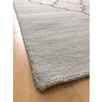 Handmade Wool Modern Gray/ Brown 5' x 8' lt1448 Area Rug