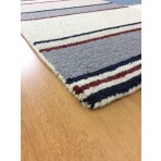 Handmade Wool Modern Beige/ Gray 5' x 8' lt1530 Area Rug