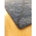 Handmade Wool Modern Gray/ Blue 5' x 8' lt1563 Area Rug