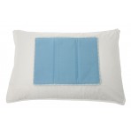 Deluxe Comfort Cooling Foldable Pillow Pad - T/C Fabric & Sprecial Gel - Heat-Dissipating Cushion - Cotton - Pillow Cover