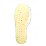 PU Gel Insole - Clear with Sweat Holes