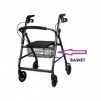 Basket for the Medline Rollator 11042A / 11042B