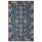 Modern Marvel 1103-A Persian Teal Rug 5' x 8'