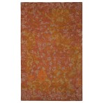 Modern Marvel 1104-A Erase Moroccan Persian Rust Marsala Rug 5' x 8'