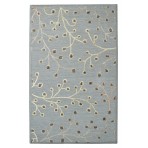 Modern Marvel Eva Gray Floral Rug 5' x 8'