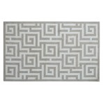 Modern Marvel Grand Greek Key Beige Rug 5' x 8'