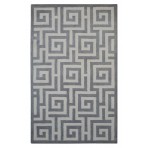 Modern Marvel Grand Greek Key Gray Rug 5' x 8'