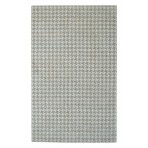 Modern Marvel Houndstooth Camel Beige Rug 5' x 8'