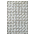 Modern Marvel majestic houndstooth Camel Rug 5' x 8'