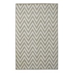 Moroccan Cheveron Clarke Beige Ivory Rug 5' x 8'