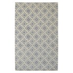 Moroccan Star Trellis Dark Gray Rug 5' x 8'