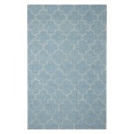 Moroccan Trellis Lt Blue Rug 5' x 8'