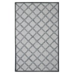 Moroccan Trellis Daimonds 2016-e Gray Rug 5' x 8'