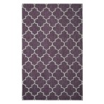 Moroccan Trellis Radiant Orchid Purple Rug 5' x 8'