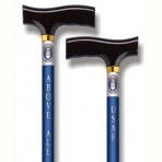 Straight Adjustable Aluminum Cane With Fritz Handle US Air Force - Blue