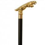Cheetah Gold Plated Handle - Black Stain