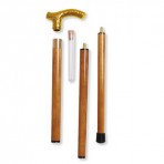 Fritz Brass Branch Design 3pc With Flask In Gift Box - Brown Stain