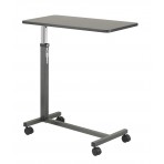 Non Tilt Top Silver Vein Overbed Table