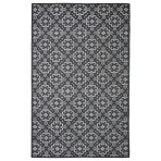 Nordic Scandinavian Charcoal Rug Nordic-1 5' x 8'