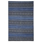 Nordic Scandinavian Blue Rug Nordic-5 5' x 8'