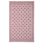 Nordic Scandinavian Pantone Radiant Orchid Purple Rug Nordic-6 5' x 8'