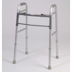 Dual Button Folding Walker