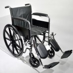 16" Wheelchair Fixed Arm/Elevated Leg Rest