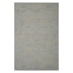 Hand Tufted Oushak Earse Broken Motif 1070-C Beige Rug 5x7.6