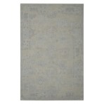 Hand Tufted Oushak Earse Broken Motif 1070-C Beige Rug 5x7.6