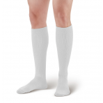 Activa CoolMax Athletic Knee High Support Socks 20 30 mmHg White