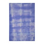 Shibori Japanese Tie Die Hand Tufted JSH-07 Ink Blue Rug 6' x 6'