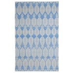 Knotted Silk 3221 Turkish Blue Rug 5' x 8'