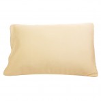 Deluxe Comfort Soothe Traditional Style Pillow - Microfiber - Highest-Quality Memory Foam - Hypoallergenic - Pillow, Cream