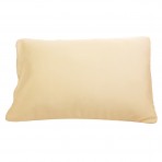 Deluxe Comfort Soothe Traditional Style Pillow - Microfiber - Highest-Quality Memory Foam - Hypoallergenic - Pillow, Cream