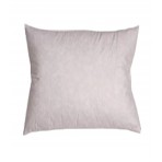 235TC cotton-covered Square Pillow Insert filled with Feather and Down - White